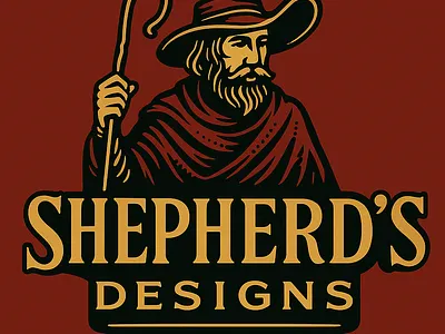Shepherds art artlogo branding design logo