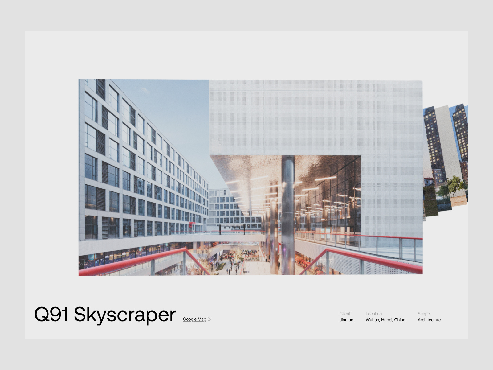 Example of 3D Immersive Website + Development