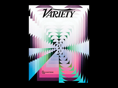 Variety 2020: Magazine cover album coveer colorful cover desifn design digital art digital design dynamic dynamic design graphic design magazine cover poster poster design rhyme typography vibrant