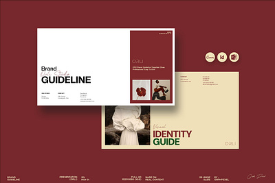 ORLI | Brand Guideline Template graphic design