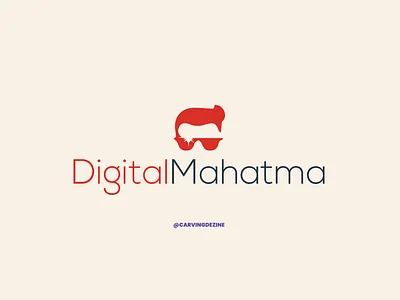 Bold & Clean Brand Identity for Digital Mahatma branding branding designer carvingdezine digital branding digital logo graphic design logo logo design logo mark minimal logo seo branding seo logo visual identity