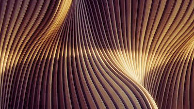Gold Abstract Background Motion Graphic with Flowing Shapes animation graphic design visual design
