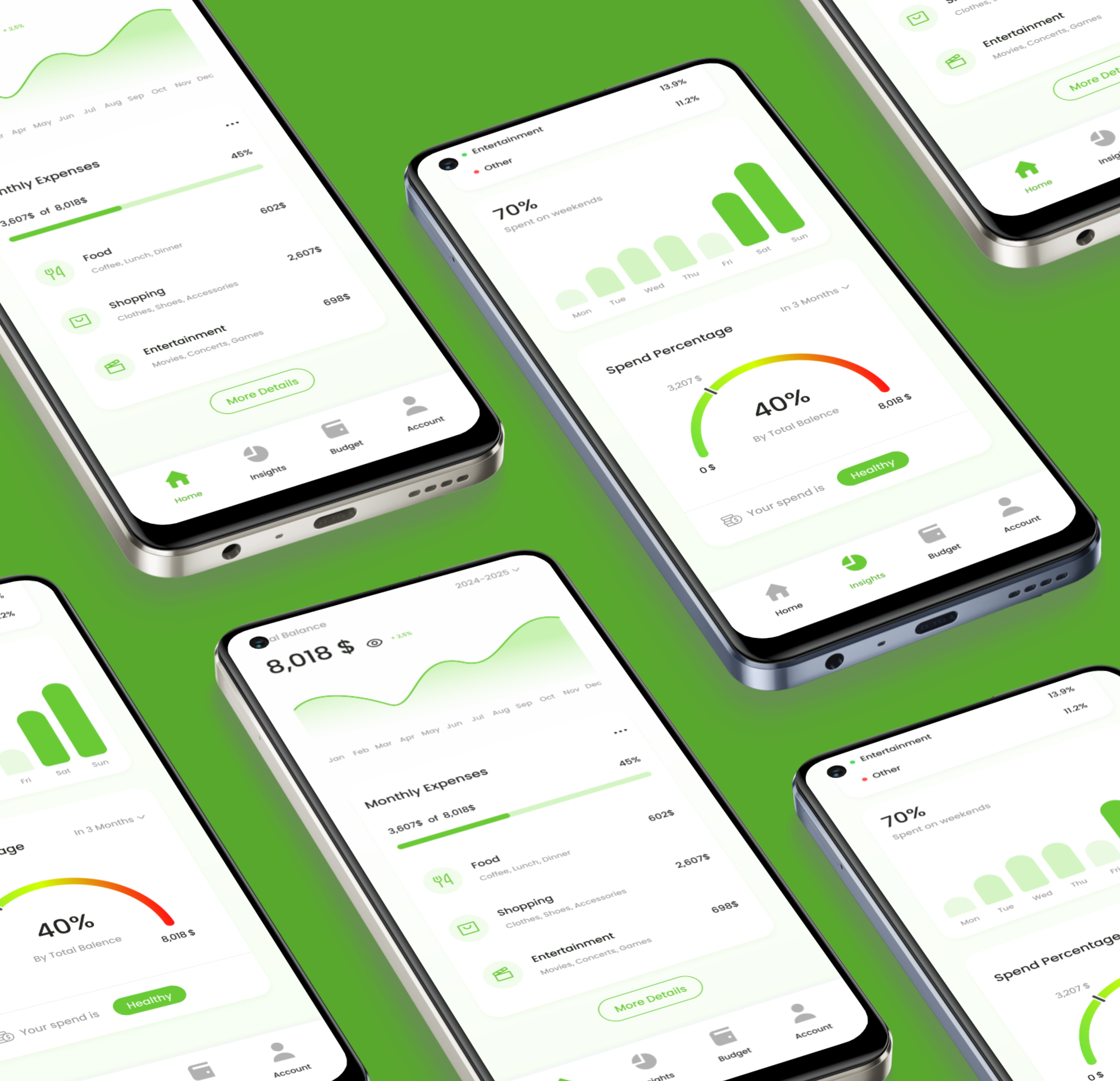 Finance Tracker App - UI Design app digital experience figma finance graphic design interface mobile progresss tracker ui user ux