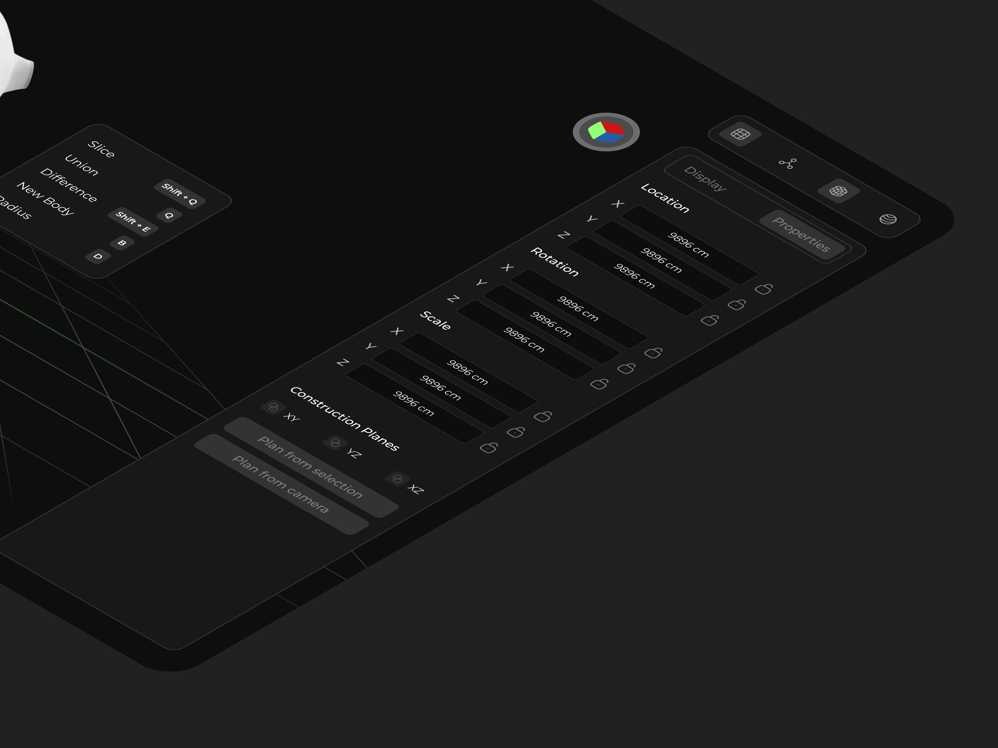 Example of Modern UI Design For Win & Mac Softwares