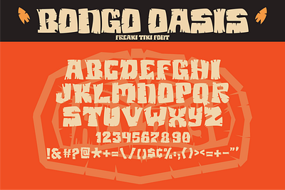 Bongo Oasis { type design } artwork branding design font graphic design illustration logo type type design vector