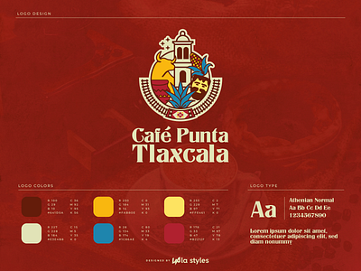 Logo Café Punta Tlaxcala apizaco branding coffee illustration logo logotype mexico tlaxcala traditions