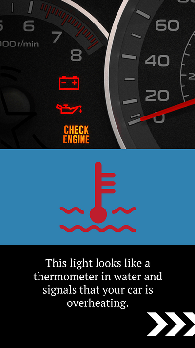 Ding Ding! Dashboard warning light video branding video