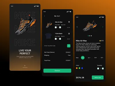 E-Commerce UI Cards app cards design e commerce fashion ui interface design shop ui ui ui design ux ux design visual hierarchy web design
