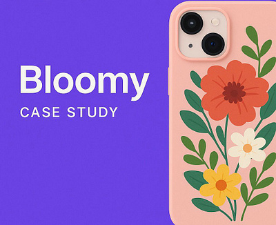 Bloomly- A wellness app [concept] mobile app ui user experience ux