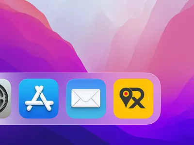 macOS app icon 3d animation app icon branding graphic design icon design ios logo logo design macos ui web app