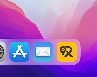 macOS app icon 3d animation app icon branding graphic design icon design ios logo logo design macos ui web app