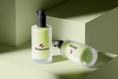 Gravora – Premium Body Spray Branding & Logo Design branding graphic design logo