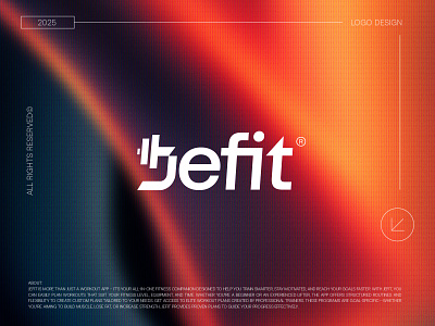 Jefit™ - Logo Design for a Fitness App app icon bold logo branding creative logo design dumbbell logo fitness app fitness center fitness club fitness logo gym app gym logo health logo letter j logo logo logotype modern logo sportswear logo typography logo wordmark logo
