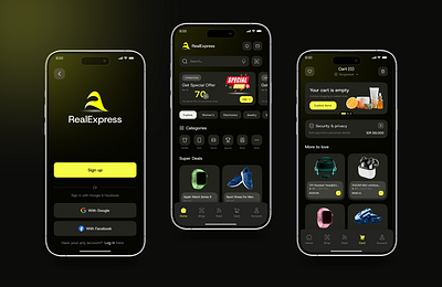 Luxury Shopping | E-Commerce Mobile App app design branding design ecommerce luxury e commerce app luxury shopping mobile app shopping app uiux
