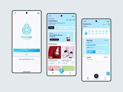 Skincare Store App UI - Intern