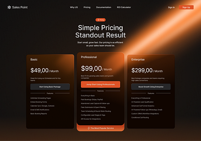 Pricing Section branding dashboard graphic design landing page pricing section ui uiux
