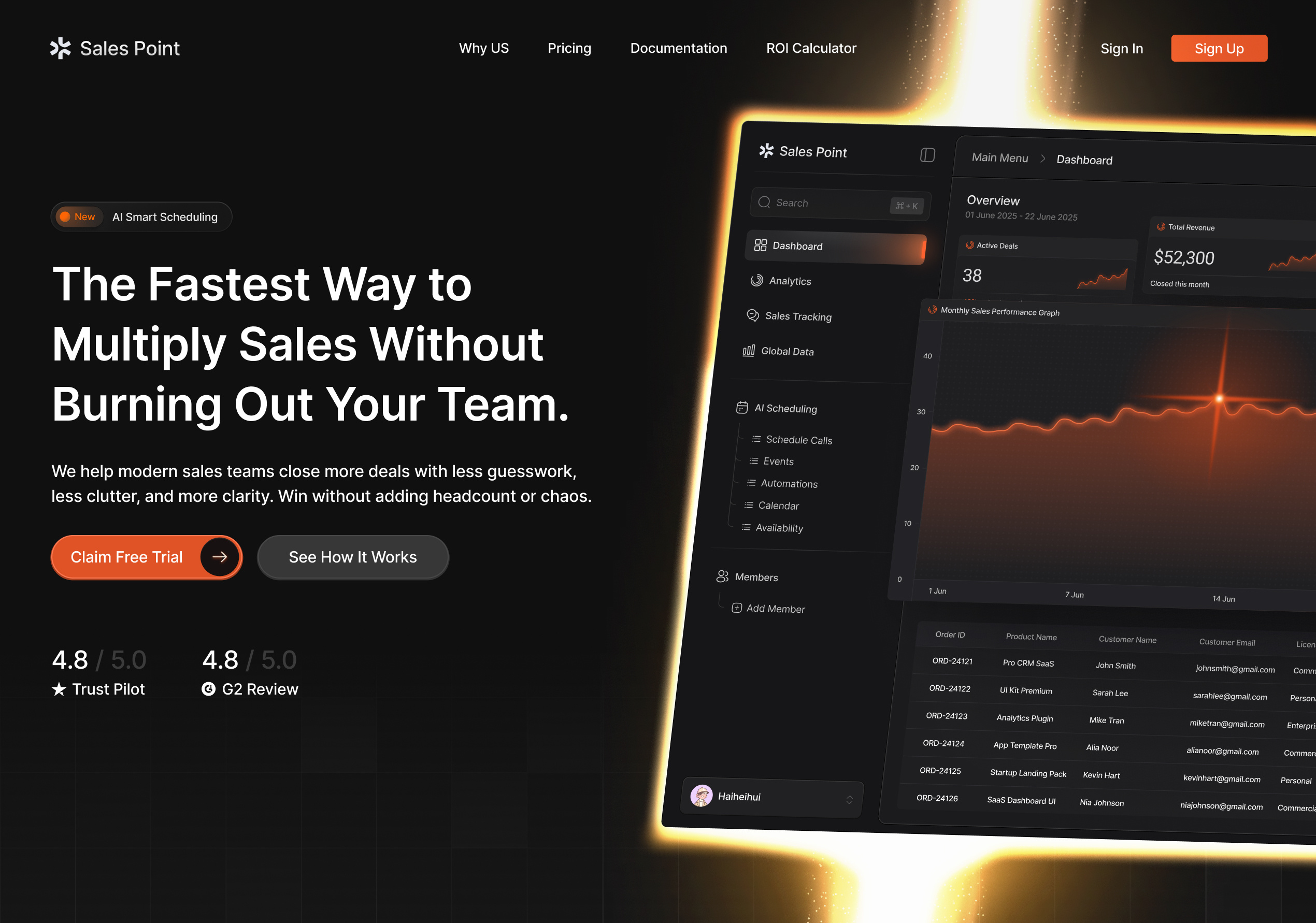 Landing Page SaaS Concept beam branding dashboard graphic design landing page uiux