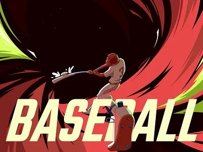 Sports Illustration Design | Orbix Studio 3d illustration artworks baseball cosmo design dark background designinspiration digital art digital illustration esports flat design graphic design illustration illustration ui orbix studio sports illustration sportsdesign storytelling art vector