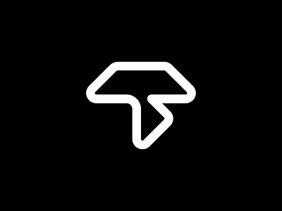 T Lettermark abstract logo ai brand design brand identity branding lettermark logo logomark mark minimalist logo monogram saas logo startup logo t t logo tech logo technology logo typography web3 logo