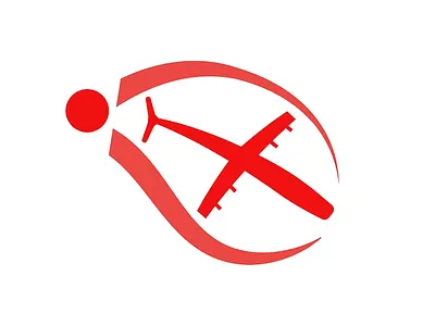 Leaf Fly 3d design illustration logo