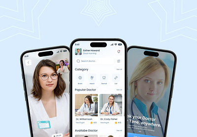 Book Doctor Appointment Online – Medicare App appconcept appointmentapp booking app cleanui doctorapp doctorsappointment dribbbleweeklywarmup figmadesign healthapp healthcareui interfaceinspiration medicalapp mobileappdesign mobileui modernui onboardingui patientcare telehealth ui ux design uxinspiration