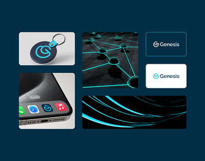 Genesis brand identity, Technology logo, Brand logo brand design brand identity brand logo company logo graphic design letter g letter logo logo logo design logo redesign minimal logo monogram logo software logo tech logo techno logo technology logo typography logo visual identity