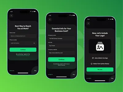 EPSig Onboarding — First Impressions Matter ✨ app design clean design creative design dribbble showcase intuitive design minimal ui mobile mobile app mobile ui modern ui onboarding onboarding screen onboarding ui product design smooth ui ui design uiux user interface ux design