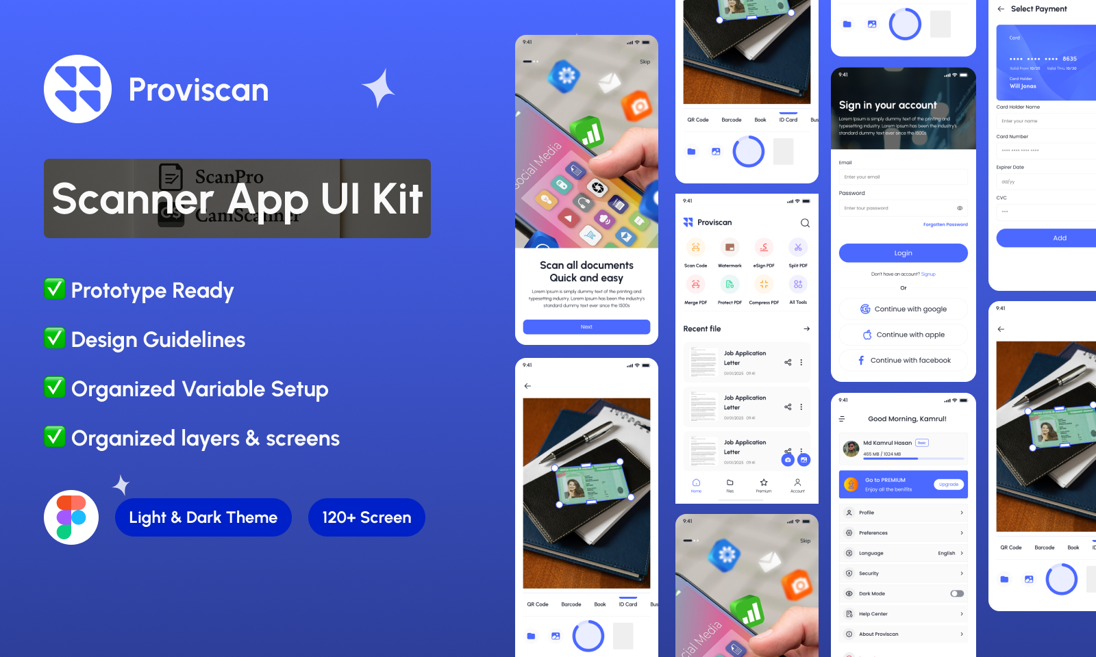 Proviscan - Scanner App document scanner scanner app signature make