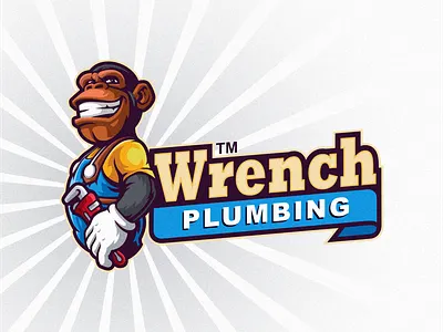 Plumbing Logo branding design graphic design identity illustration logo logos mark plumber tshirt vector