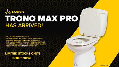 RAKK GEARS APRIL FOOLS rakk yellow