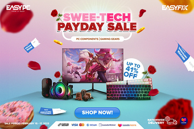 Valentines Payday Sale 2023 Easypc promo sale sale valentines sale