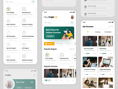StudyBox – Learn Smarter, Grow Faster 🎓📱 appdesign branding creativedesign design figma illustration moderndesign prototype ui ux