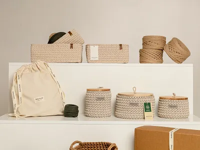 Anzy Home — home decor brand system #5 brand identity branding furniture home decor kids decor knitted decor logotype