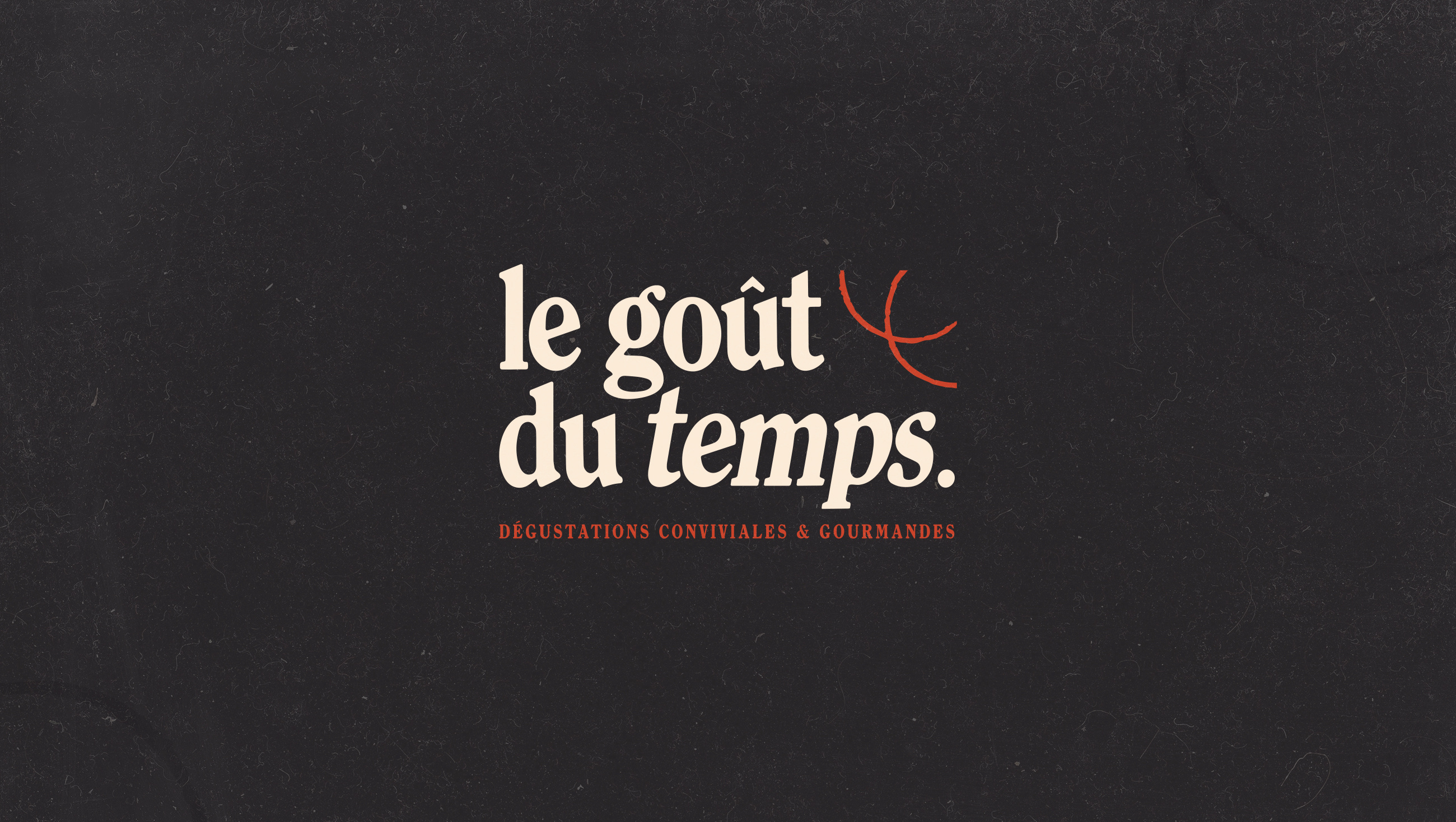 Le Goût du Temps affiche alexandre menu branding caviste design france fromages graphic design hauts de france herbie identité visuelle illustration lambersart lille logo marque poster vin wine