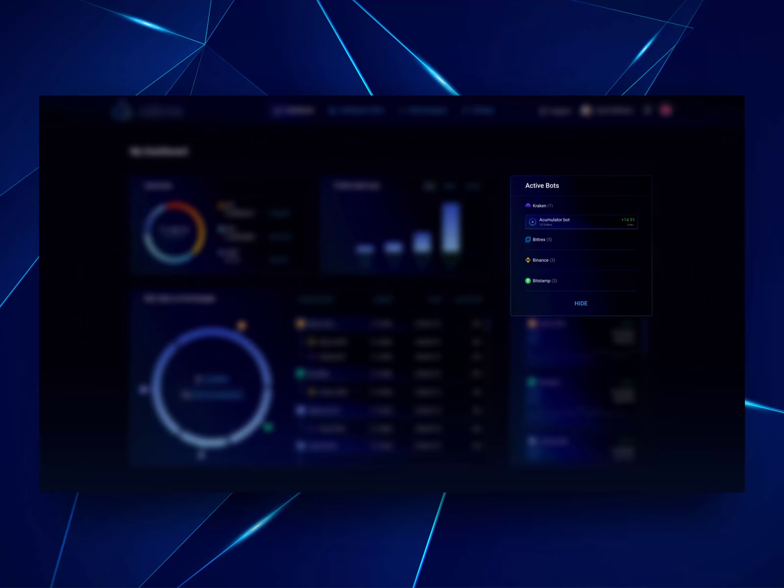 AI Stock & Crypto Trading Bot Dashboard Template by Extej UI UX Design  Agency on Dribbble