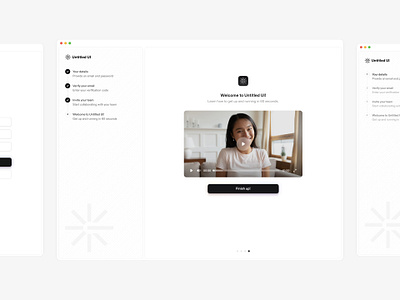 Onboarding steps — Untitled UI create account onboarding sign up signup ui design user interface web design