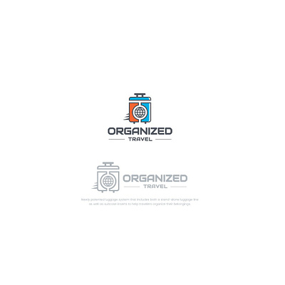 Logo Design for Organize Travel Company baglogo branding creativelogo creativelogodesign globelogo illustration keysoft media latestlogo logo logodesign logodesigner logodesigning logos modernlogo modernlogodesign tlogo travel travellogo travelslogo worldlogo
