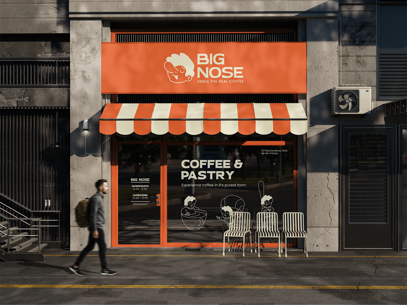 Smell the real coffee branding design advertising agency website animation bakery branding editorial logo logo design logo rebranding logo variations merchandise mobile motion graphics pastry restaurant roastery