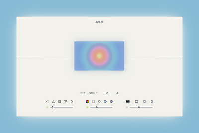 AuraGen New Features - A radial gradient generator web app auragen gradient gradient generator linear gradient radial gradient wallpaper wallpaper generator app wallpaper website