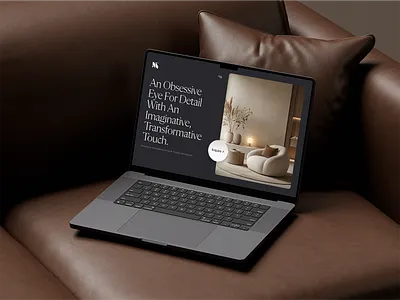 Interior Designer - Website Design architecture branding interior luxury ui web design