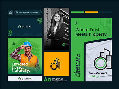 Ottalika Green Properties – Real Estate Logo & Brand Identity animation axtriqdesign brandidentity branding creativeagency graphic design greenbranding logo logodesign luxuryrealestate modernlogo ottalika propertybranding realestate realestatelogo stationerydesign sustainablebranding ui visualidentity
