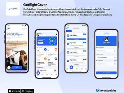 GetRightCover branding graphic design ui