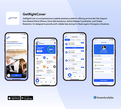 GetRightCover branding graphic design ui