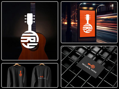 guitar logo, TRY monogram logo band branddesign brandinginspiration brandmark businesslogo clothing fashion guitar logo identitydesign logo logostyle logotrends modernlogo monogram logo music newlogo radio rock stunning try logo