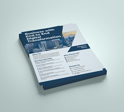 corporate Flyer post design business