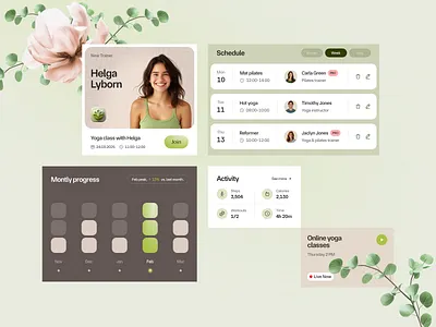 UI-UX for a Wellness Company ✦ Wellsty design interface product service startup ui ux web website