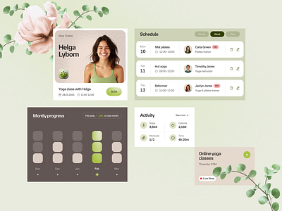 UI-UX for a Wellness Company ✦ Wellsty design interface product service startup ui ux web website