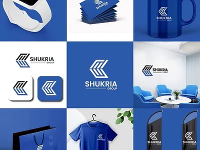 Sukriya Group — Modern & Professional Logo Design branding graphic design illustration logo typography vector