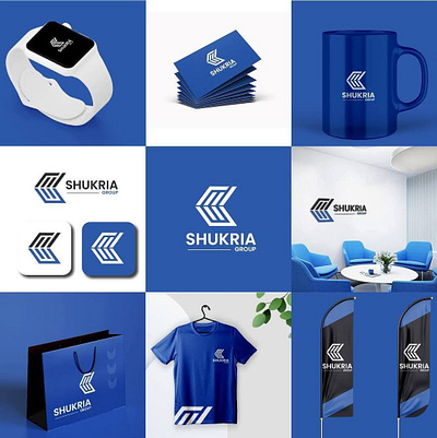 Sukriya Group — Modern & Professional Logo Design branding graphic design illustration logo typography vector