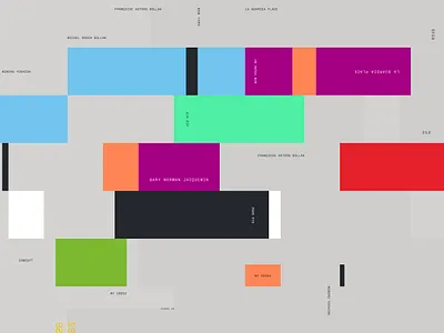 Composition #2 clean colorful grid illustration layout minimal modular poster shapes typography ui vibrant web
